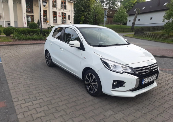 Mitsubishi Space Star cena 43500 przebieg: 45000, rok produkcji 2021 z Konin małe 436